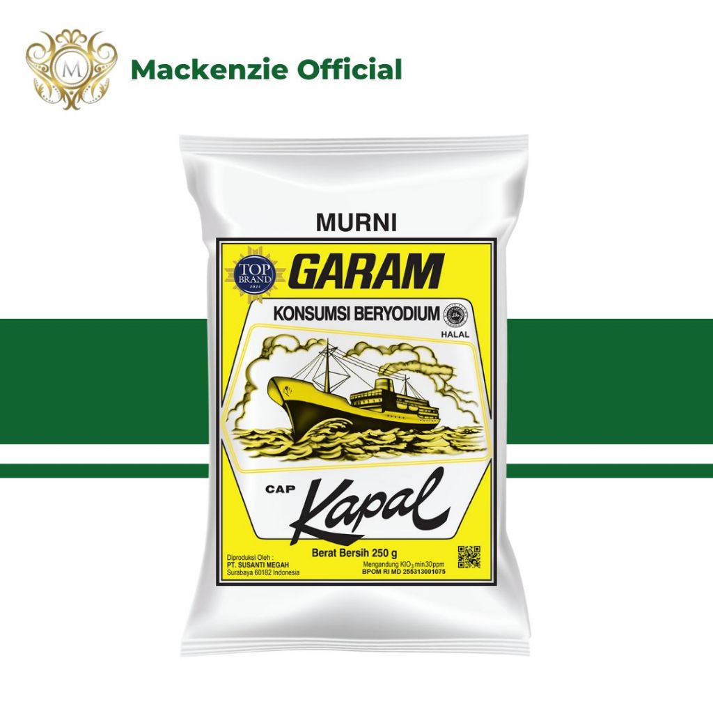 Jual Garam Dapur Cap Kapal | Shopee Indonesia