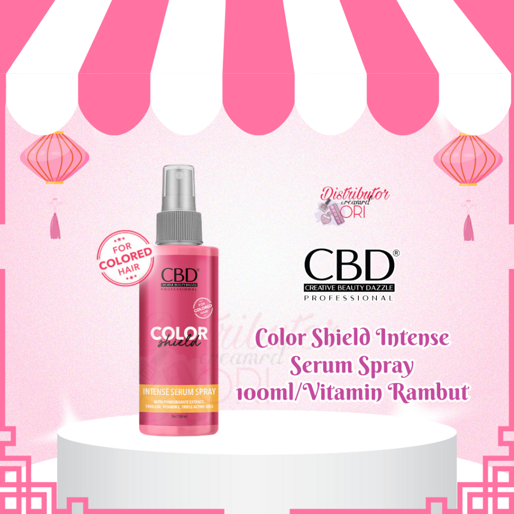 Jual CBD Color Shield Intense Serum Spray 100ml/Vitamin Rambut | BPOM ...