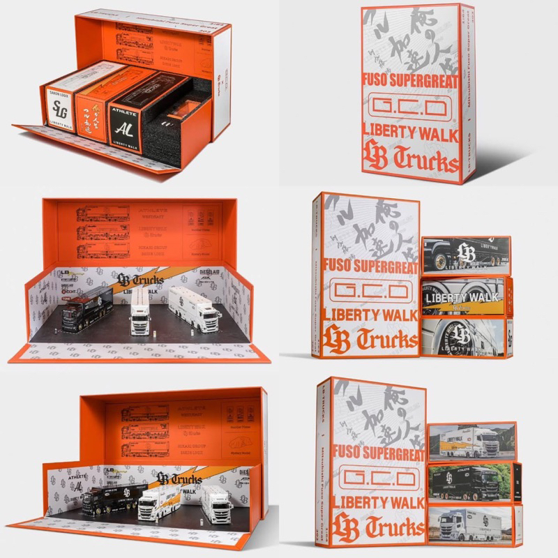 SPHERELIGHT GCD 1/64 三菱トラックLBWK限定 MINIGT