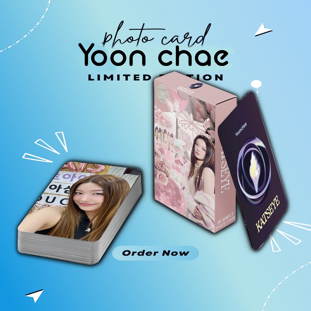 Jual PHOTOCARD KPOP KATSEYE JEUNG YOON-CHAE PREMIUM 25 SHEET | Shopee ...
