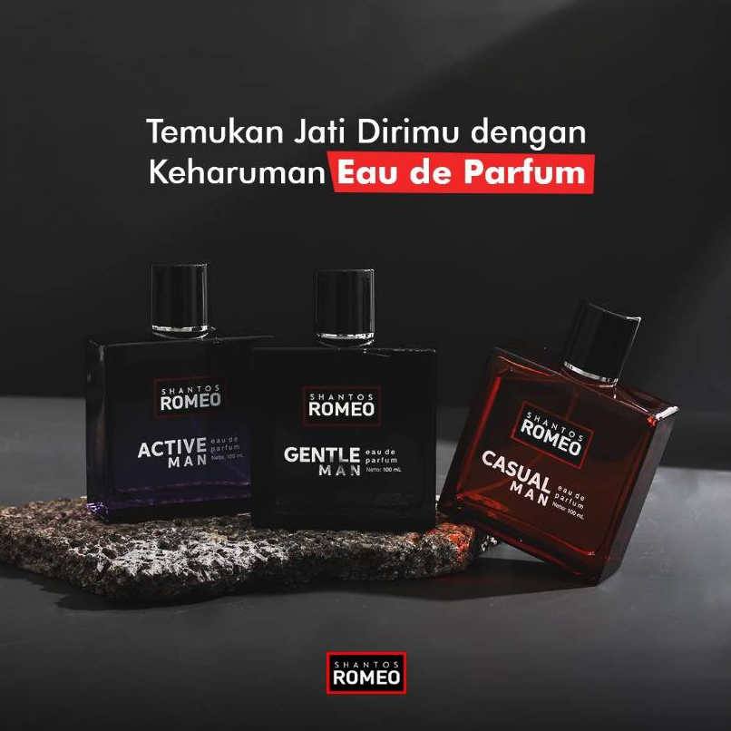 Jual Shantos Romeo Fragrance Eau De Parfume 100ml - EDP Parfum Pria ...