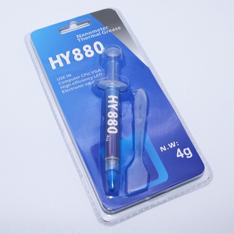Jual Thermal Grease Paste Halnziye HY880 4gram Pasta Prosesor HY880 ...