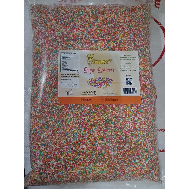 Jual ELMER SUGAR SPRINGKLE REPACK 250GR | Shopee Indonesia