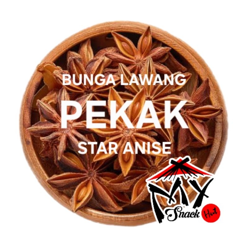 Jual PEKAK BUNGA 100GR STAR ANISE KEMBANG LAWANG BAJIAO PAK BA JIAO PEK ...