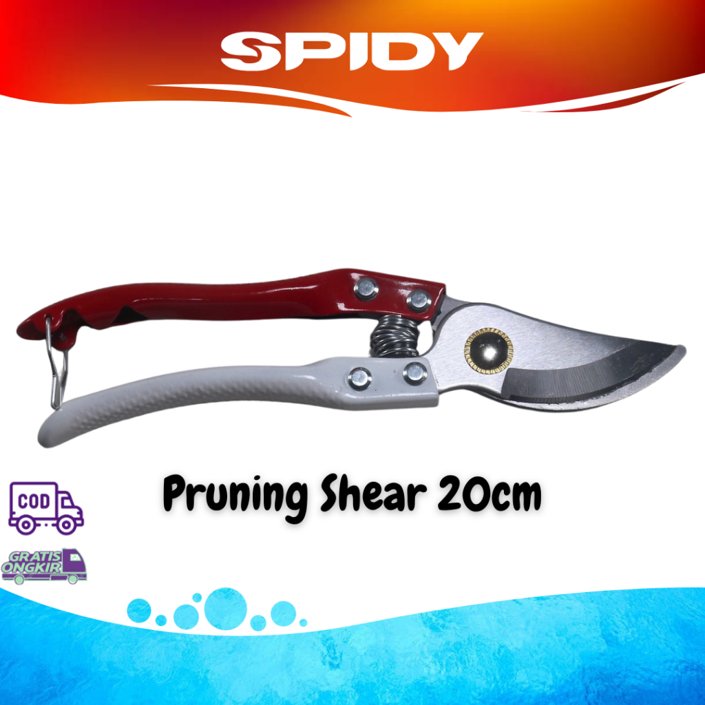 Jual Gunting Ranting Tanaman 8inch Memotong Dahan Pohon dan Bongsai ...