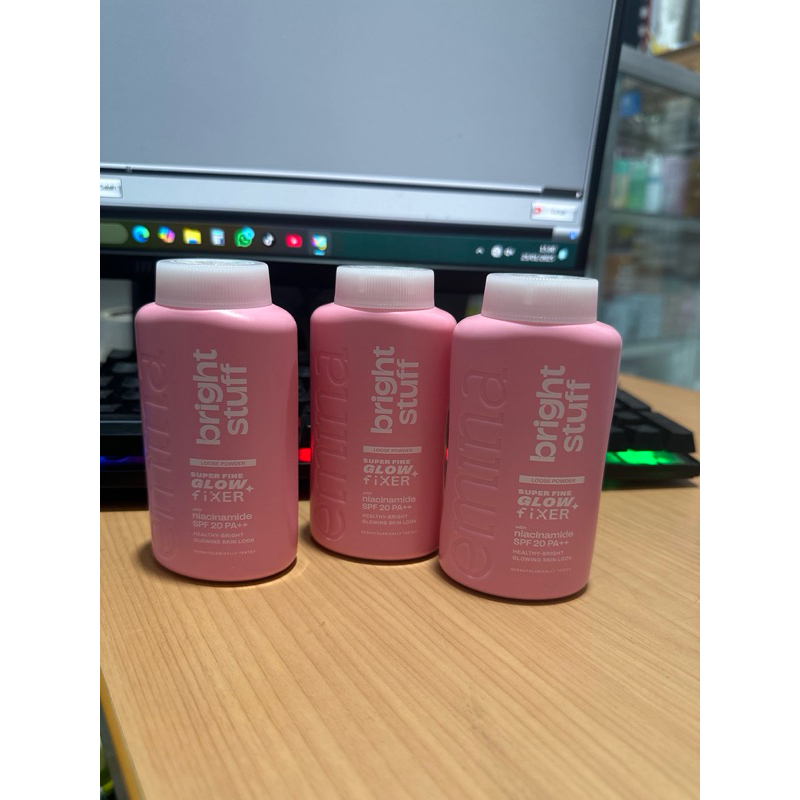 Jual emina bright stuf lose powder 55 g | Shopee Indonesia