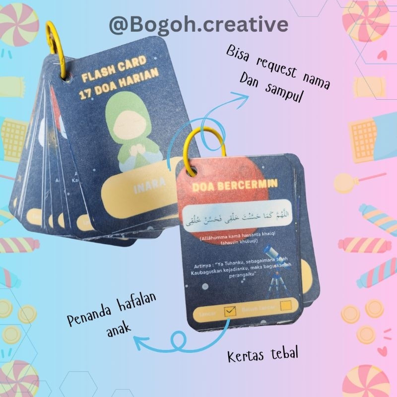 Jual Flash card kumpulan doa Harian | Shopee Indonesia