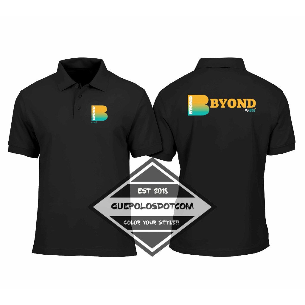 Jual POLOSHIRT BANK BSI BYOND by BSI - BAJU BERKERAH BYOND by BSI ...