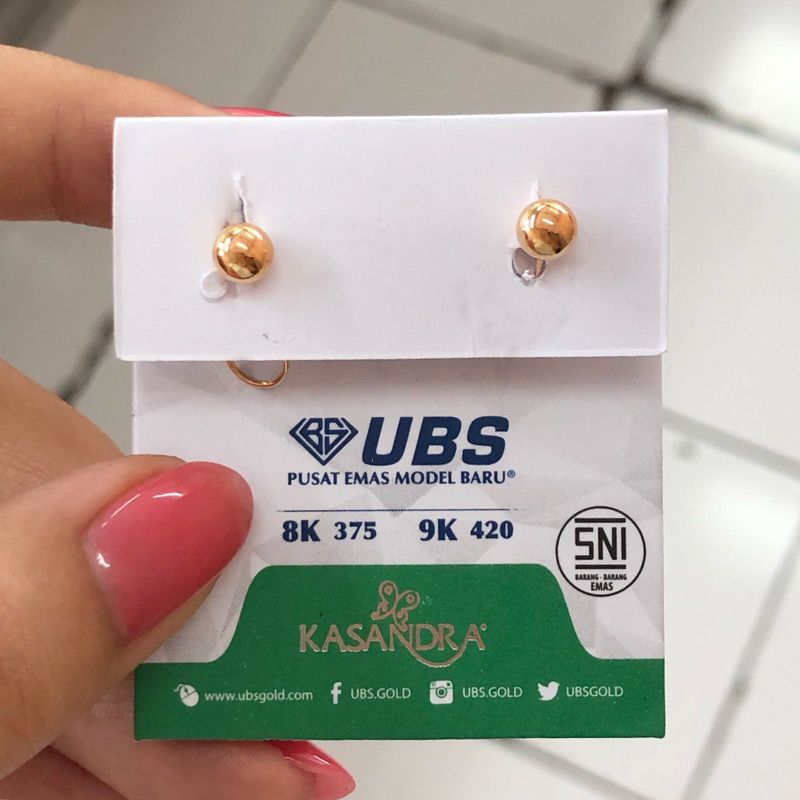 Jual P6 KO- ANTING TOGE BABY 0.56GR KADAR 375 BAYI | Shopee Indonesia
