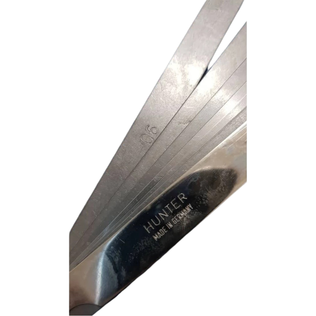 Jual FEELER GAUGE 6" HUNTER 0.05 - 1 MM FUHLER GAUGE 150mm | Shopee ...