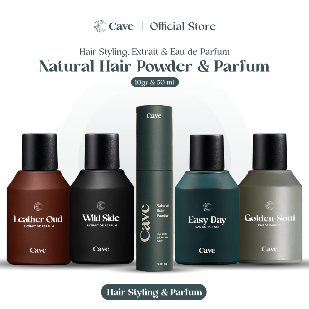 Jual Cave Natural Hair Powder & Parfum Series | Shopee Indonesia