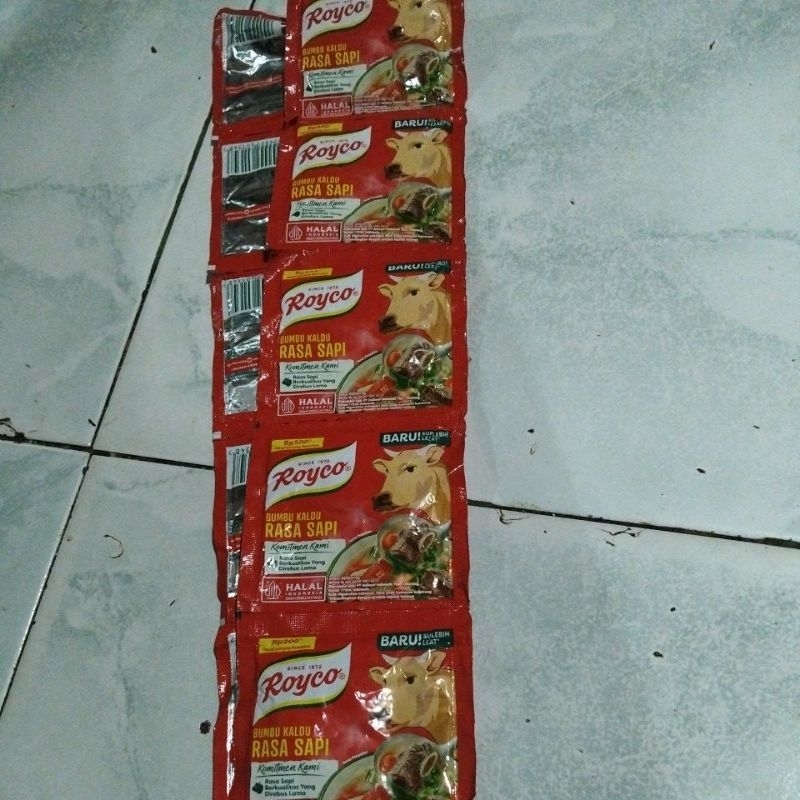 Jual ROYCO SAPI RENCENG ISI 12 SACHET | Shopee Indonesia