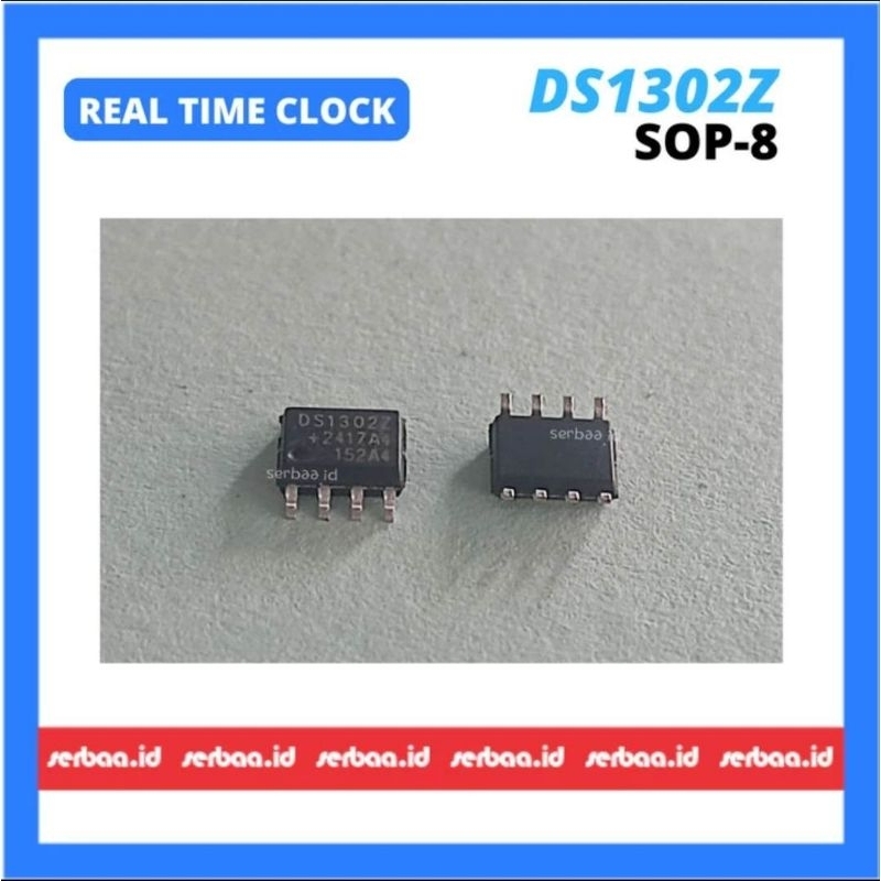 Jual DS1302Z DS1302ZN SOP-8 SMD RTC | Shopee Indonesia