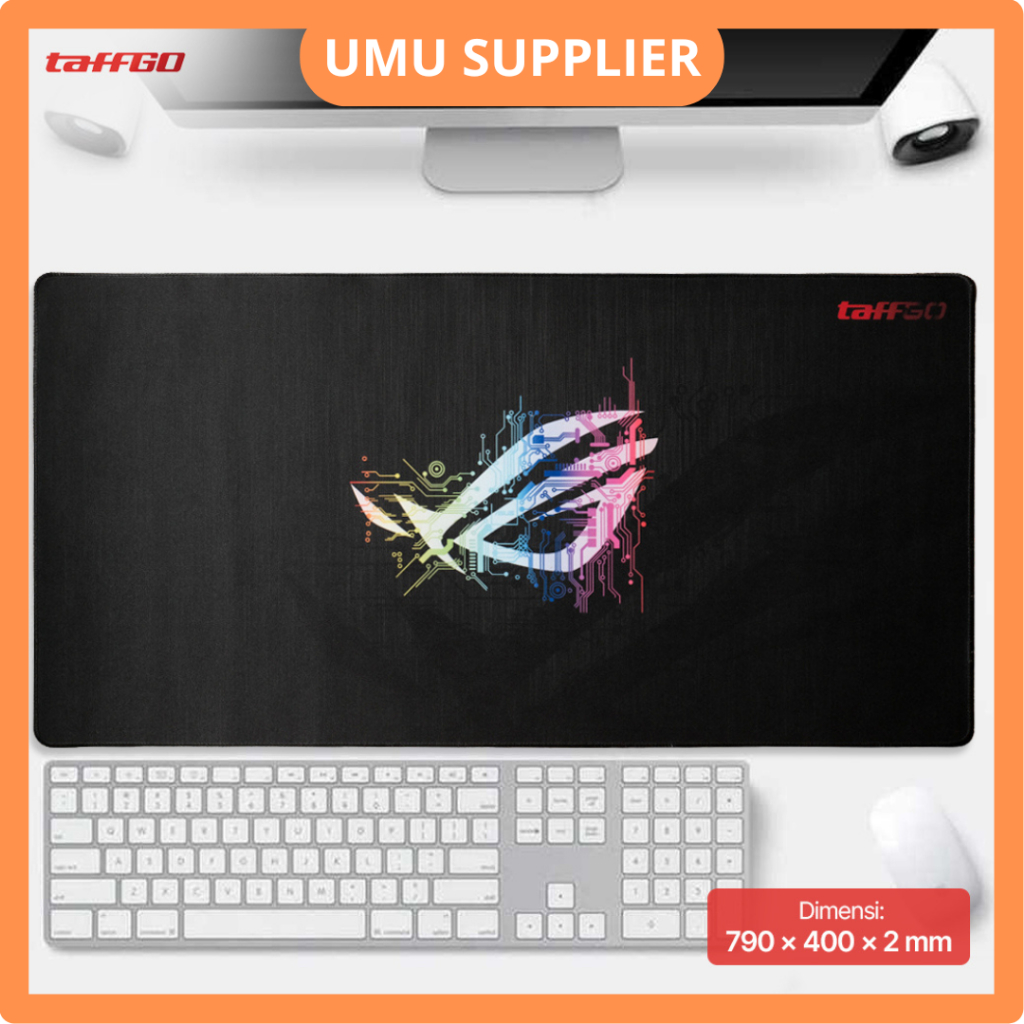 Jual (UMU SUPPLIER) SANJI GAMING MOUSE PAD XL ASUS ROG DESK MAT 800 X ...