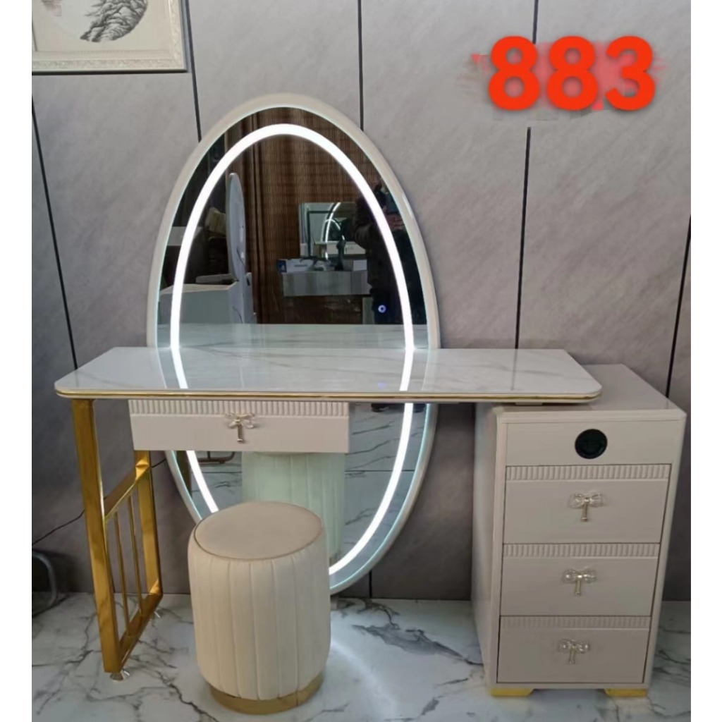 Jual Meja Rias LED Touchscreen 3 warna Premium | Shopee Indonesia