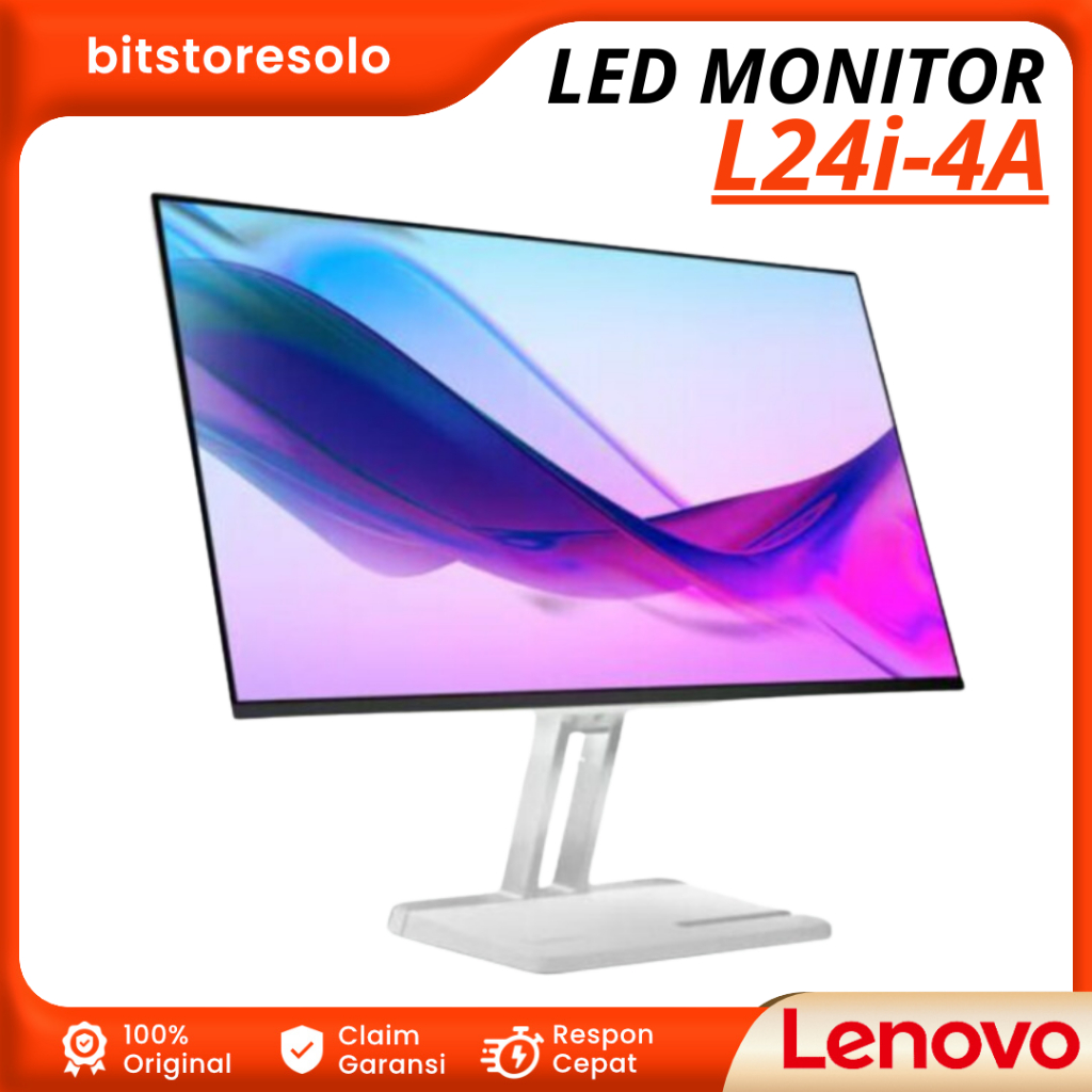 Jual Monitor LED Lenovo L24i-4A 23.8″ FHD IPS 100Hz 1ms | Shopee Indonesia