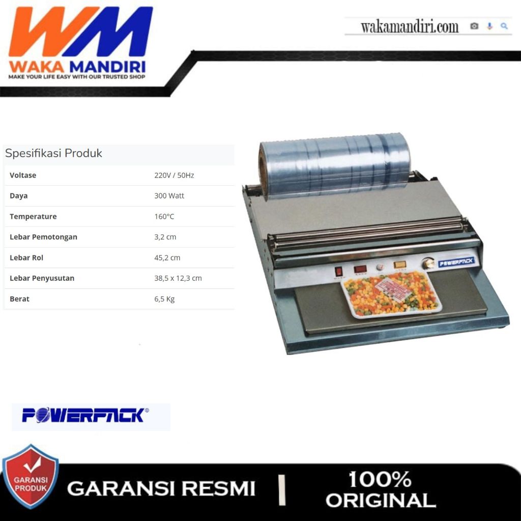 Jual Mesin Wrapping Terlengkap & Harga Terbaru Juli 2026 | Shopee Indonesia