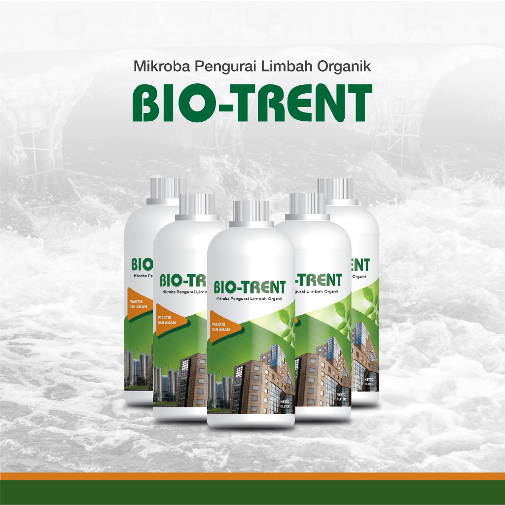 Product image BIO-TRENT Limbah Original 1 Liter Pengurai Limbah Organik Industri Aerob & Anaerob