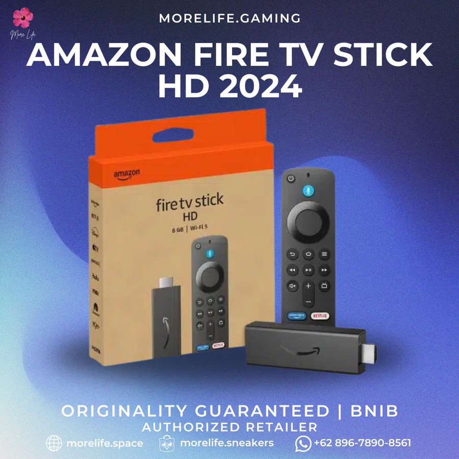 Jual Amazon Fire TV Stick HD 2024 Wifi 5 With Alexa / Fire Tv Stik HD ...