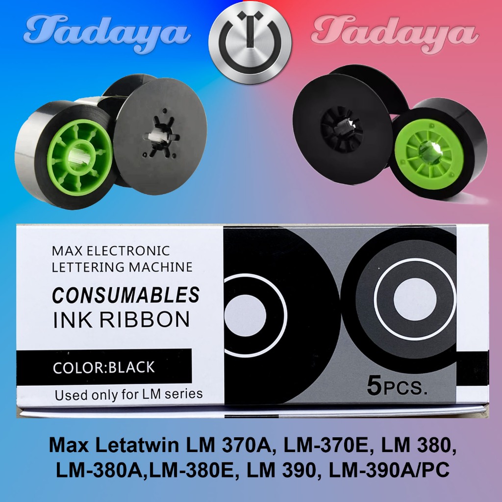 Jual Ink Ribbon Letatwin Max IR300 LM-IR300B u/ LM 370A LM 380 LM 390 ...