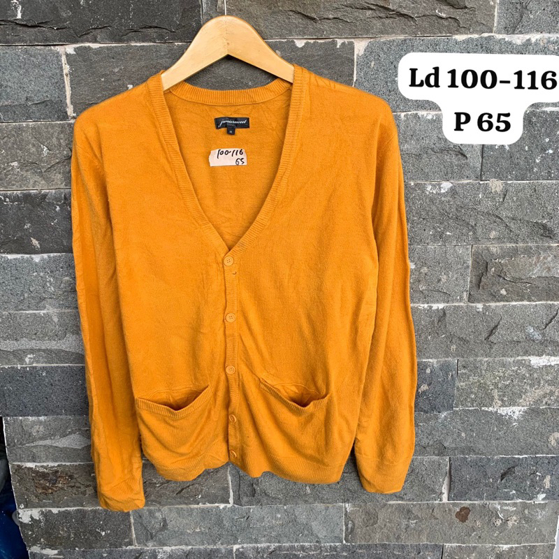 Jual Cardigan wanita kuning yellow murah Shopee Indonesia