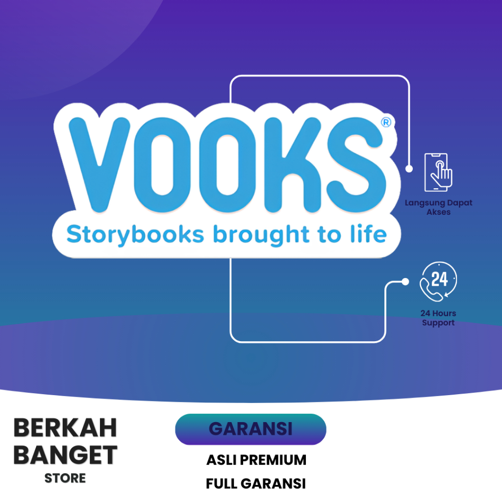 Jual VOOKS Premium | aplikasi pembelajar terbaik untuk anak anak usia 3 ...