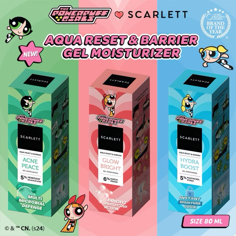 Jual Scarlett The Powerpuff Girl Moisturizer | Shopee Indonesia
