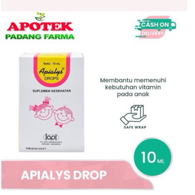 Jual Apialys Drop Suplemen Kesehatan Drops 10ml | Shopee Indonesia