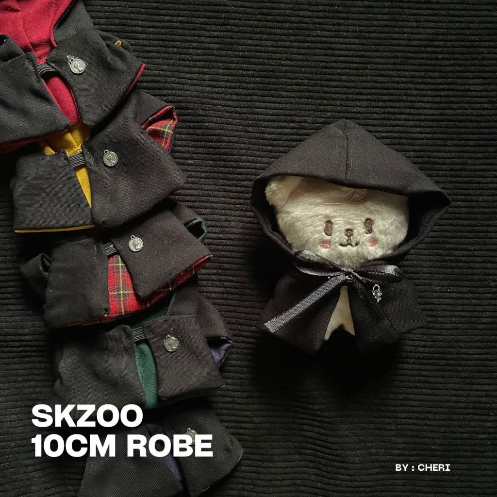 Jual SKZOO ROBE JUBAH 10CM Baju Boneka Stray Kids Wolfchan Leebit ...