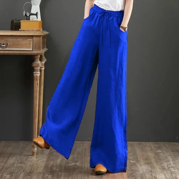 Celana Kulot Jumbo Wanita Linen NAOMI