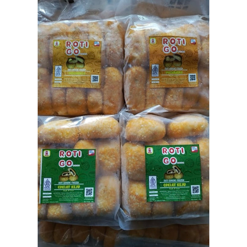 Jual ROTI GOOOO !!! Roti Goreng Frozen Isi 10 Pcs | Shopee Indonesia