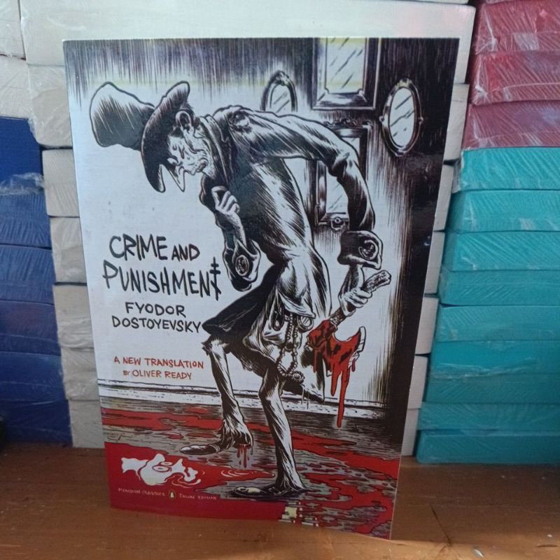 Jual Buku CRIME AND PUNISHMENT FYODOR DOSTOYEVSKY A NEW TR