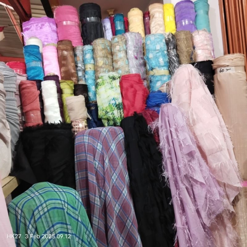 Jual HARGA/0,5 M | KAIN SIFON RUMBAI / KAIN RAWIS BULU / KAIN RAWIS ...