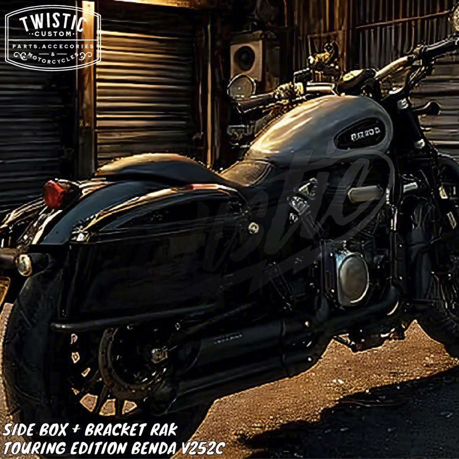 Jual Side Box Merion Saddle Side Bag Saddlebag Pannier Bracket Tas ...