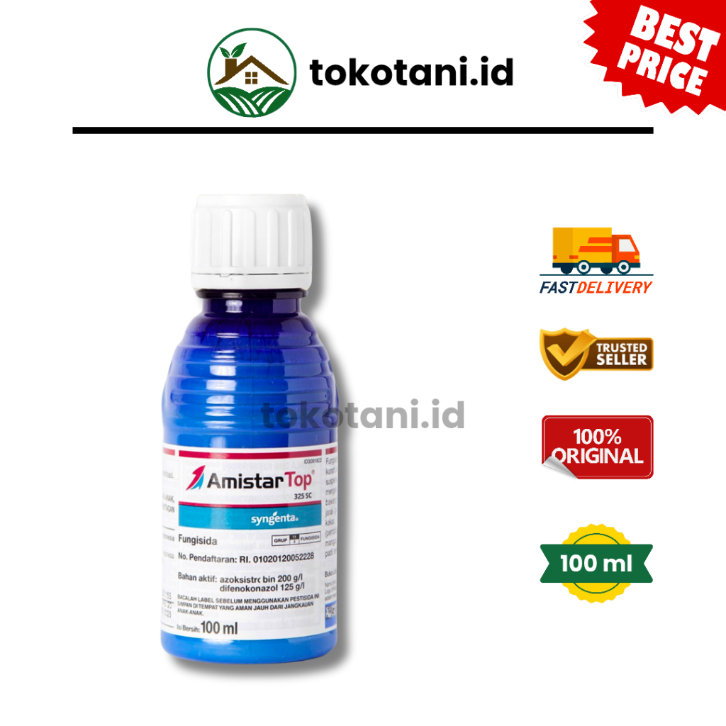 Jual AMISTAR TOP 325 SC FUNGISIDA PADI AMISTARTOP SISTEMIK | Shopee ...