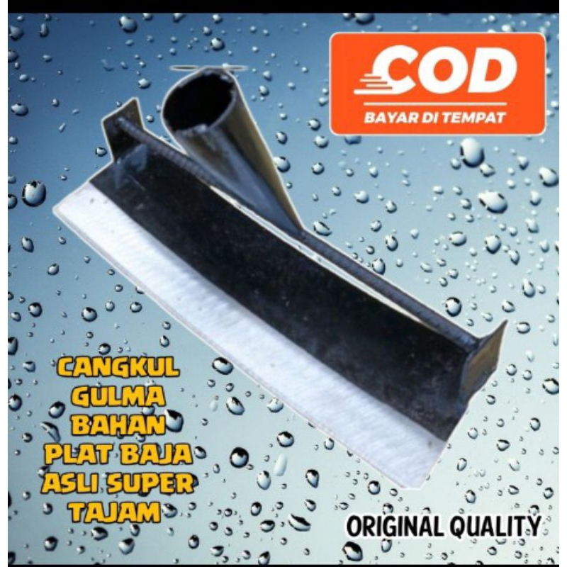Jual Cangkul Gulma Penggaruk Rumput Liar Bahan Plat Baja Super Tajam ...