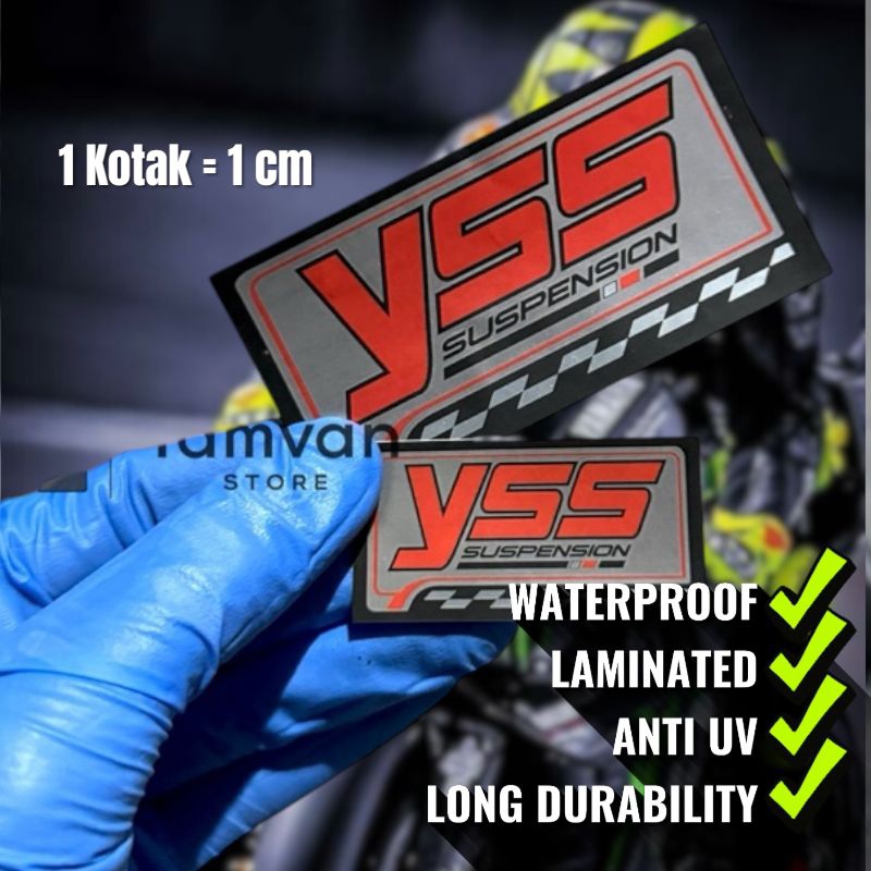 Jual STICKER SHOCK YSS SUSPENSION LOGO | Shopee Indonesia