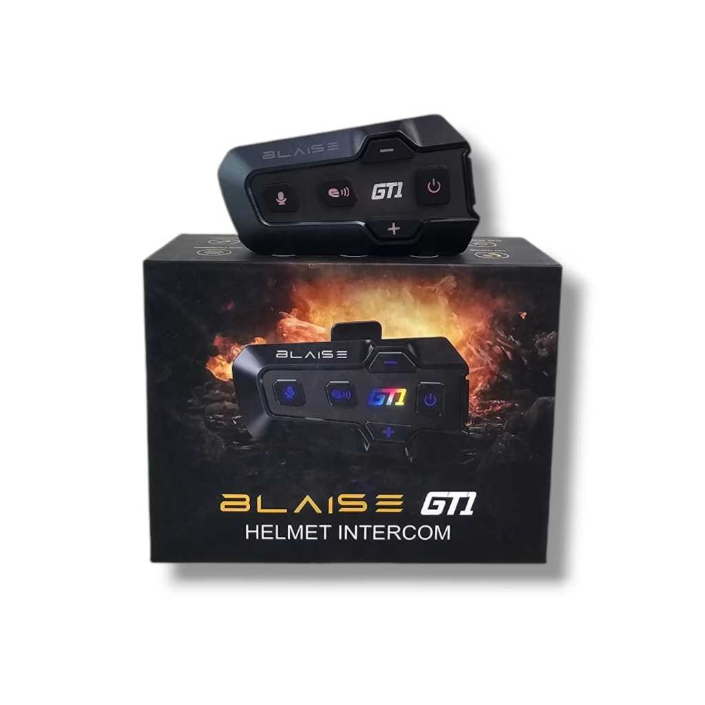 Jual INTERCOM HELM BLAISE GT1 & GT0 WATERPROOF IPX6 Motorcycle helmet ...
