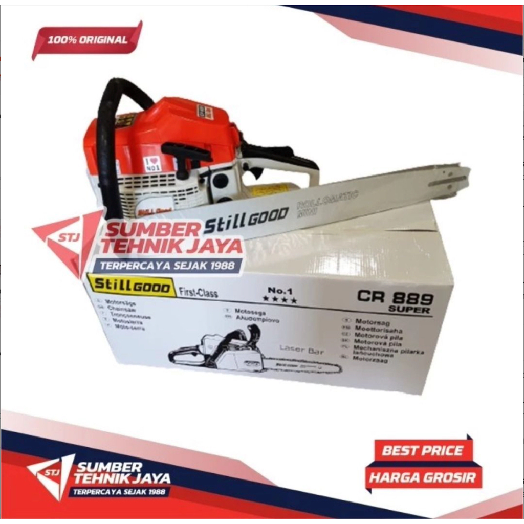 Jual Mesin Potong Kayu / Gergaji / Chainsaw Still Good 22 inch | Shopee ...