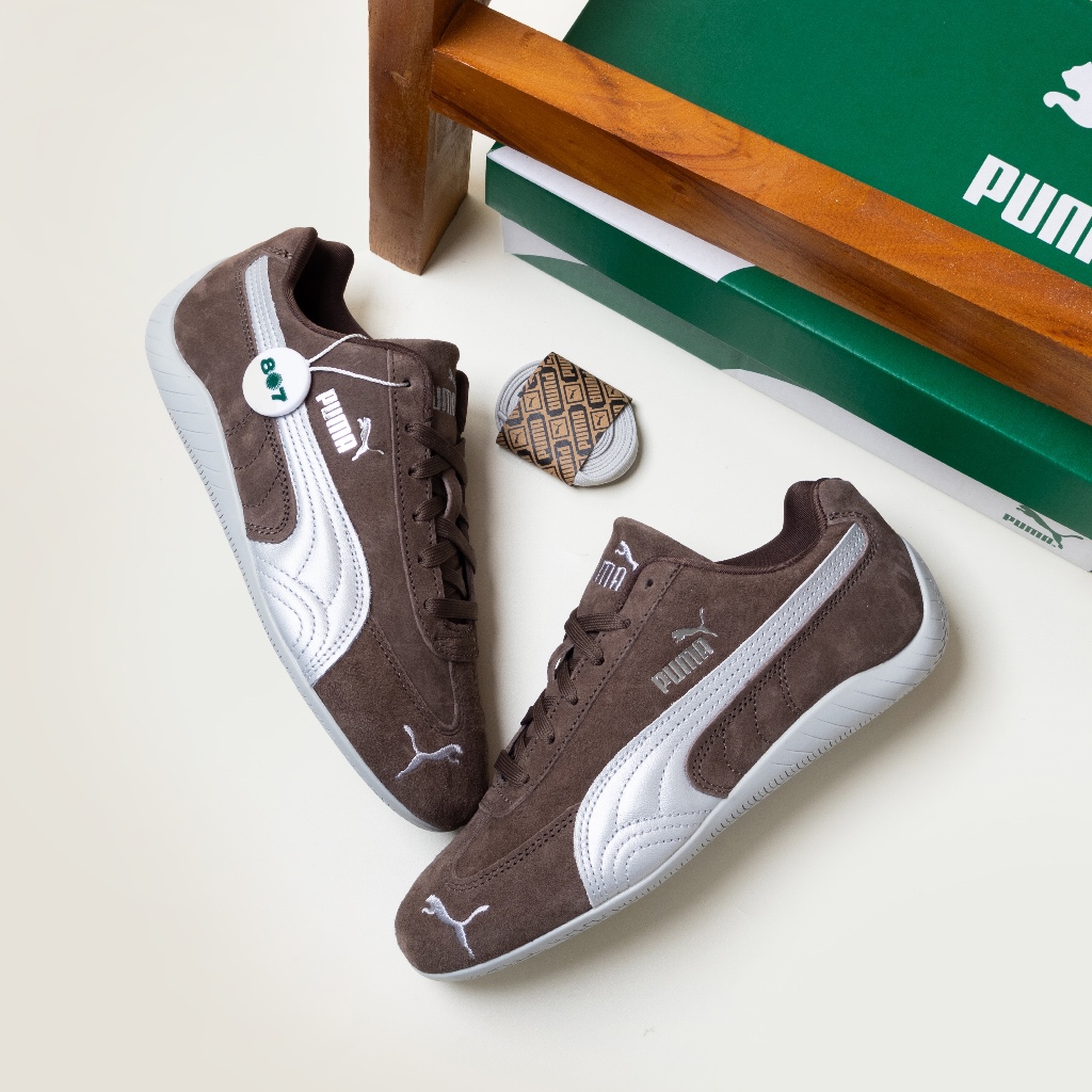 Jual Puma Speedcat SD Billys Chocolate Silver | Shopee Indonesia Jual Puma Speedcat SD Billys Chocolate Silver | Shopee Indonesia