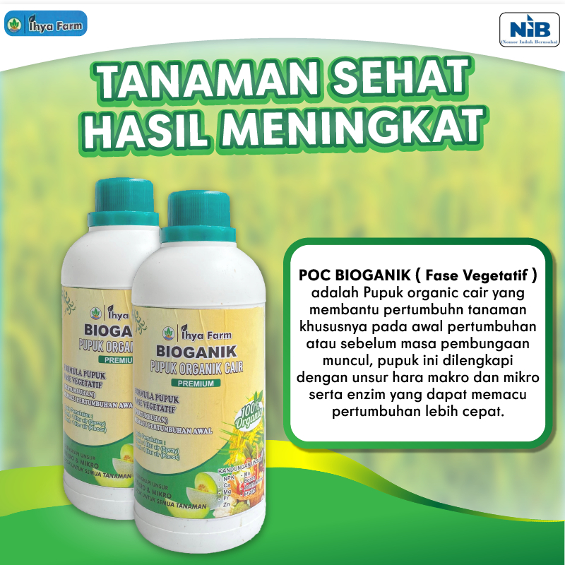 Jual BAKT 3 BOTOL POC BIOGANIK VEGETATIF TINGKATKAN KESEHATAN TANAMAN ...