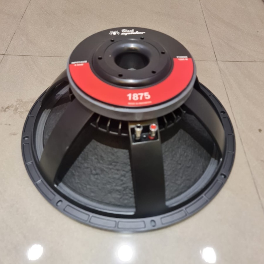 Jual SPEAKER KOMPONEN BLACK SPIDER 1875 WOOFER 18 INCH BLACKSPIDER BS ...