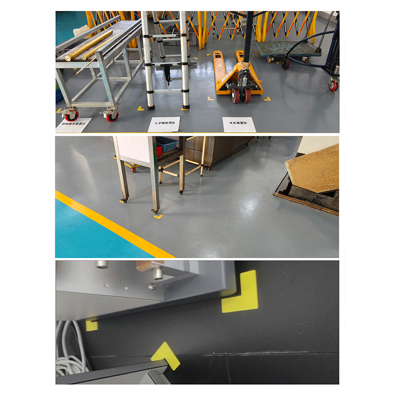 Jual 5s Location Marking Stiker-Floor Marking Sticker-Position Stickers ...