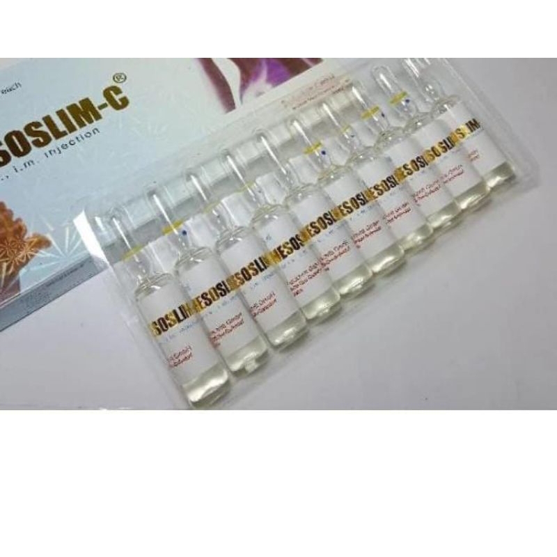 Jual mesoslime /10 ampul Tanpa box ecer mesoslim-c | Shopee Indonesia