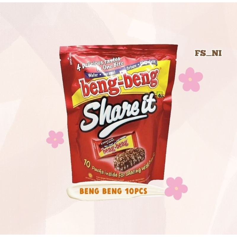 Jual Beng beng mini share it Pouch @10pcs 9,5g | Shopee Indonesia
