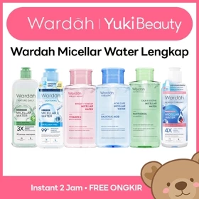 ❤ YUKI Manado ❤ WARDAH Micellar Water Lengkap Brightening Acne Calming Lightening