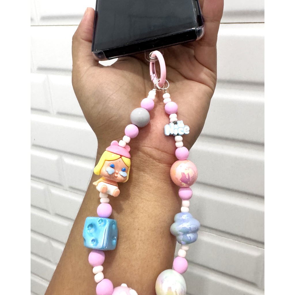 Jual CRYBABY DIMOO SKULLPANDA LABUBU PHONE STRAP, KEY CHAIN, BAG CHARM ...