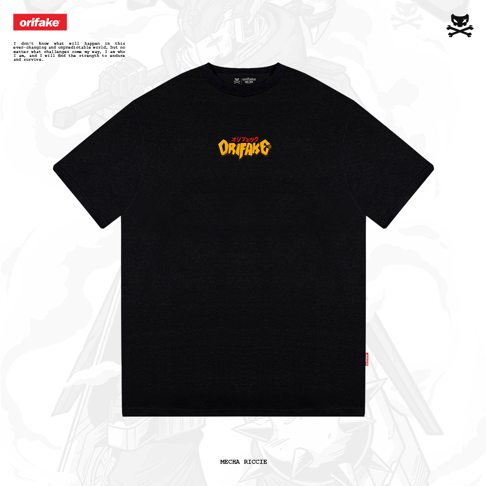 Jual Orifake - T-Shirt Mecha Riccie 200gsm | Shopee Indonesia