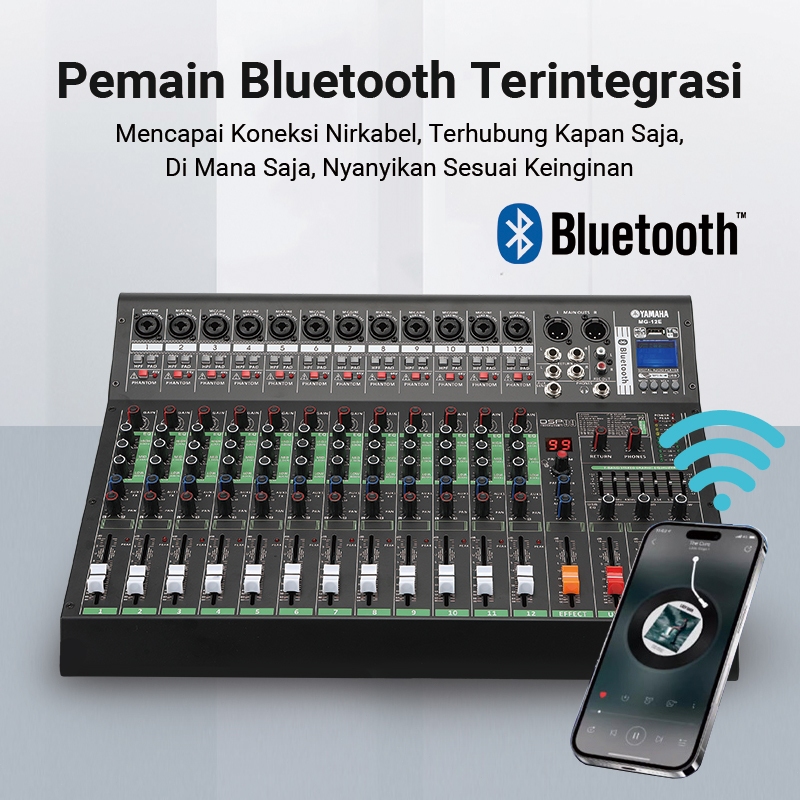 Jual pencampur audio,mixer karaoke,yamaha/original MG6E-MG12E,mixer ...