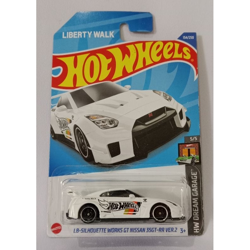 Jual HOT WHEELS NISSAN R35 LBWK PUTIH LB-SILHOUETTE WORKS GT NISSAN ...